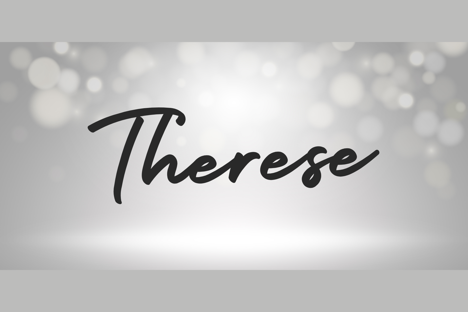 Therese Holiday Font Therese holiday font
