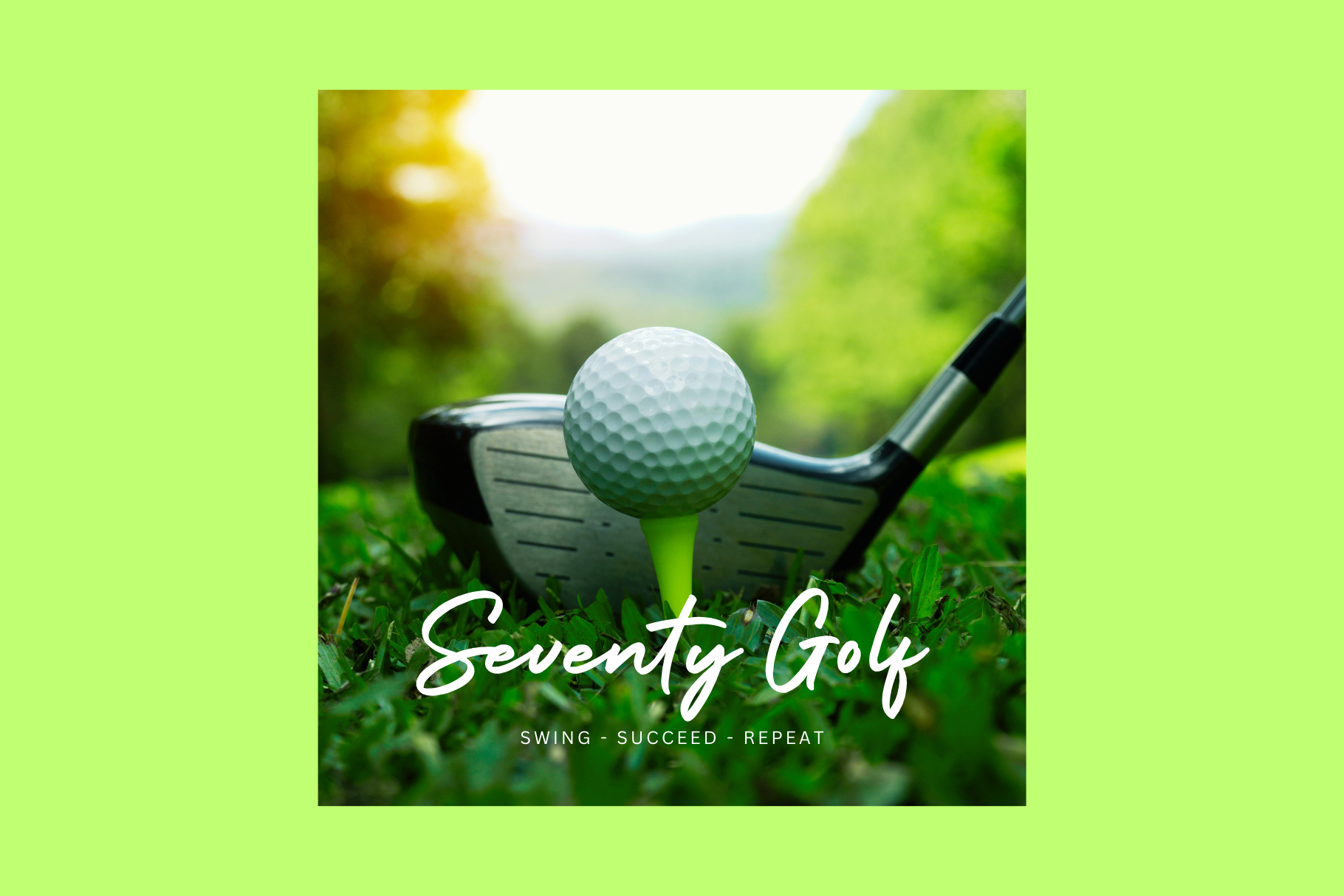 Seventy Golf Holiday Font Seventy golf holiday font